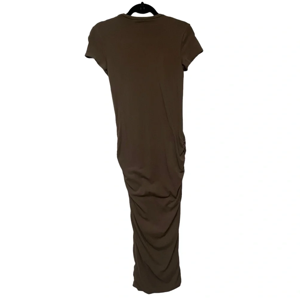 James Perse Classic Skinny Dress - Army Green - Size 2 (S/M) - Picture 2 of 15